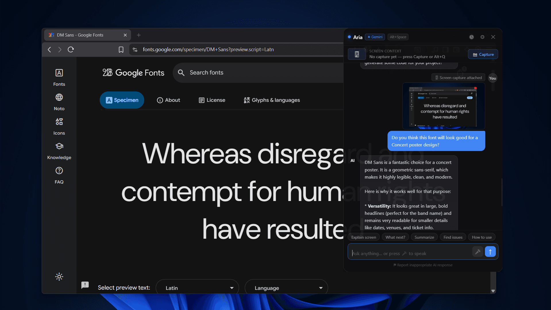 Aria — Your AI Screen Companion image 3