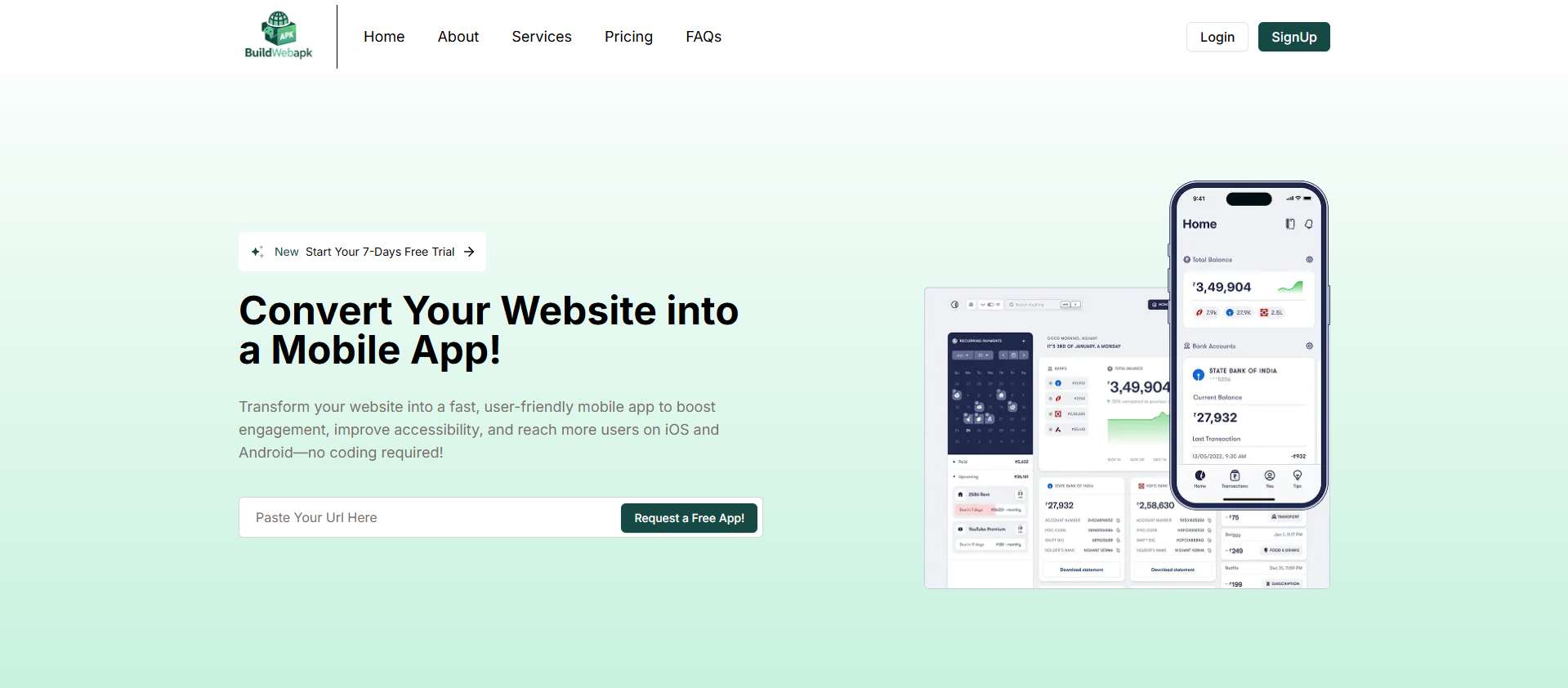 BuildWebAPK – Convert Your Website into a Mobile App image 1