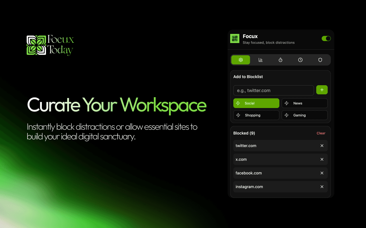 Focux- Mindful Blocking image 2