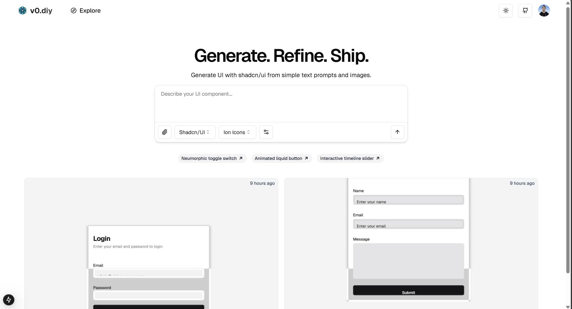 v0 opensource alternative
