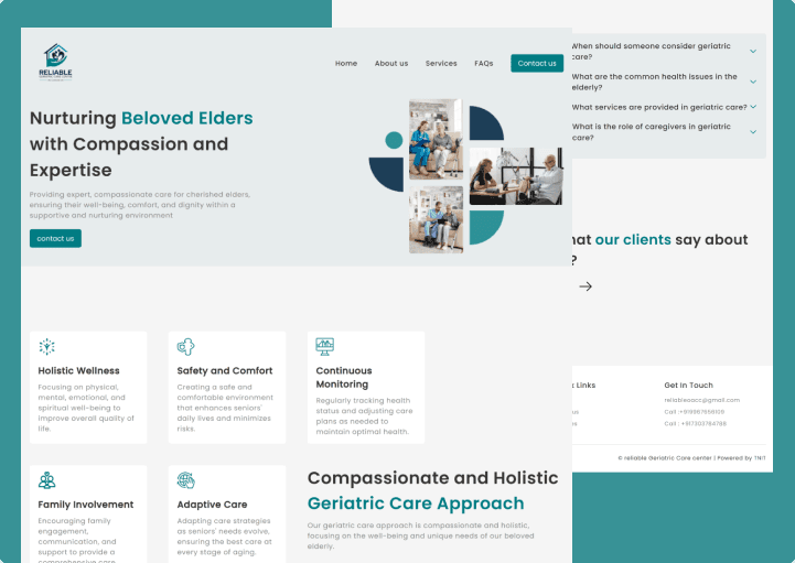 Old-age-home Website
