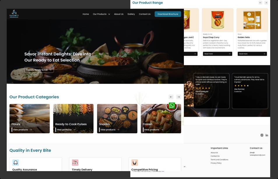 Spices Website
