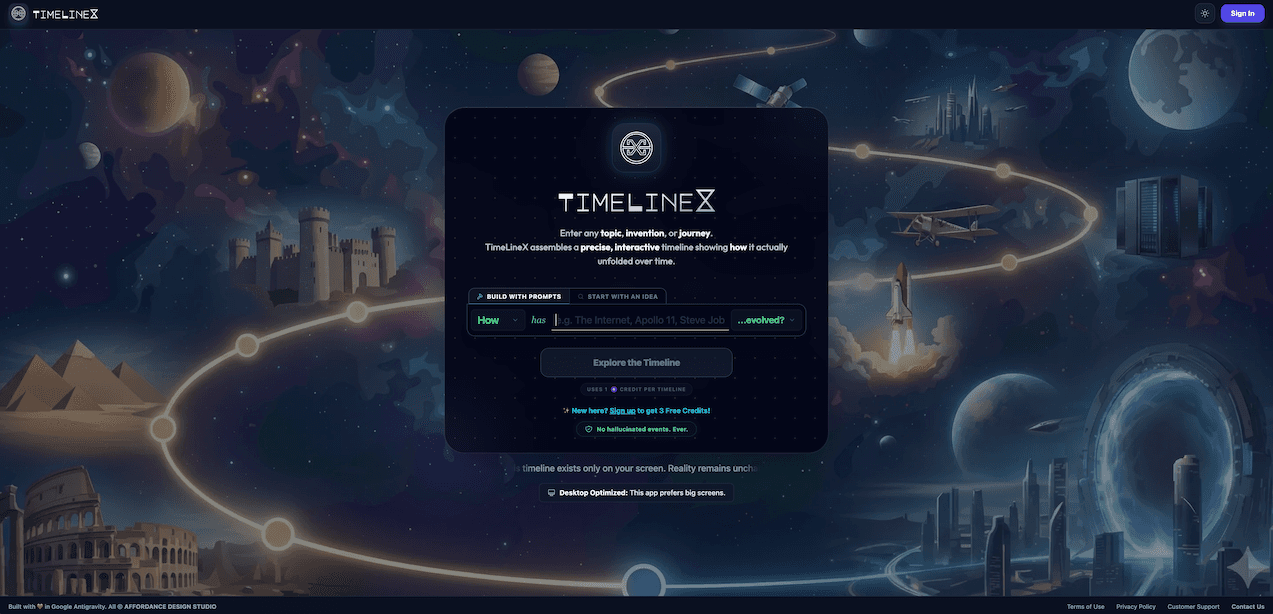 TimeLineX image 1