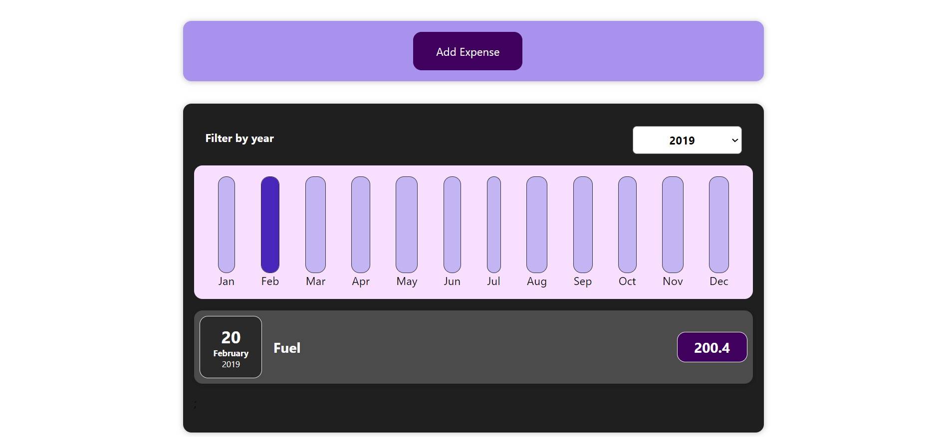 Expense Tracker