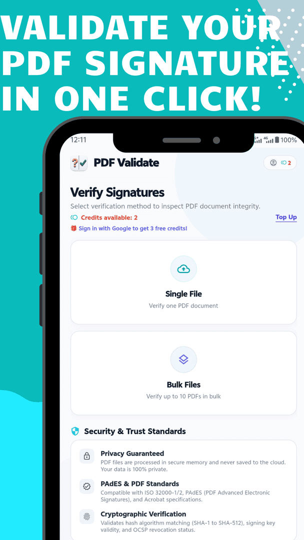 PDF Signature Validator - Apps on Google Play image 2