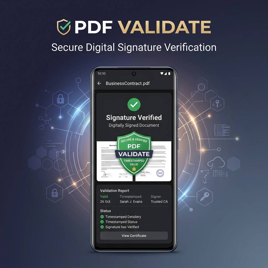 PDF Signature Validator - Apps on Google Play image 1