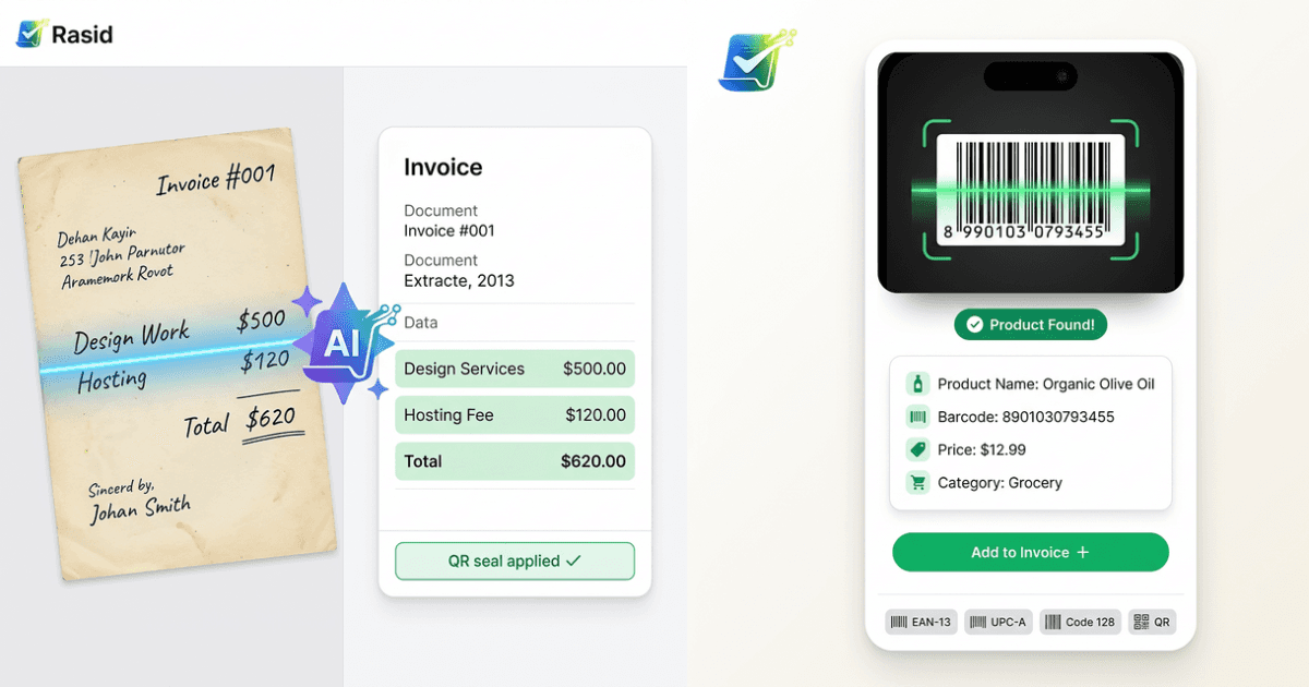 Rasid — Smart Invoice Platform image 3