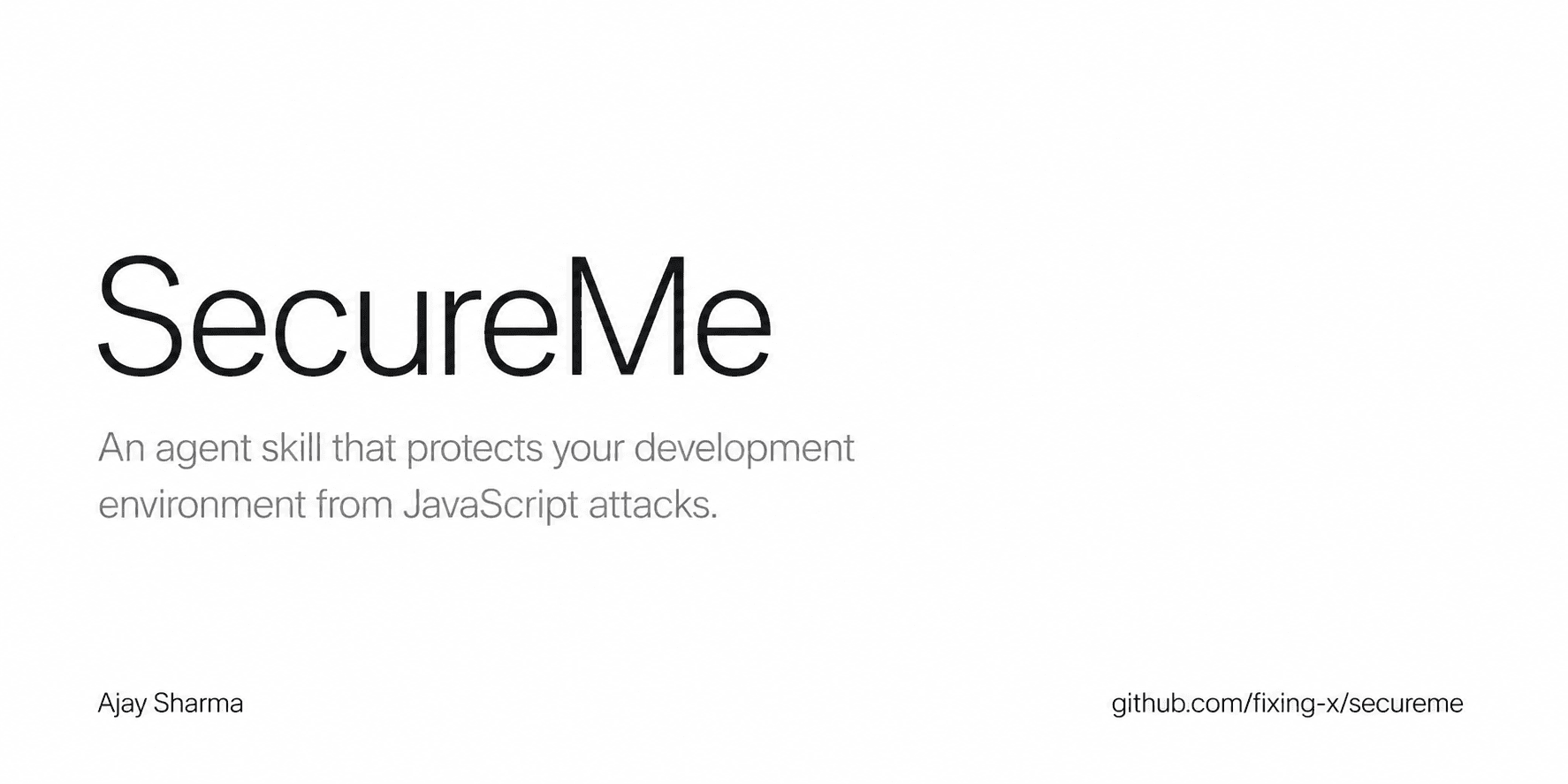 Secureme Agent Skill image 1