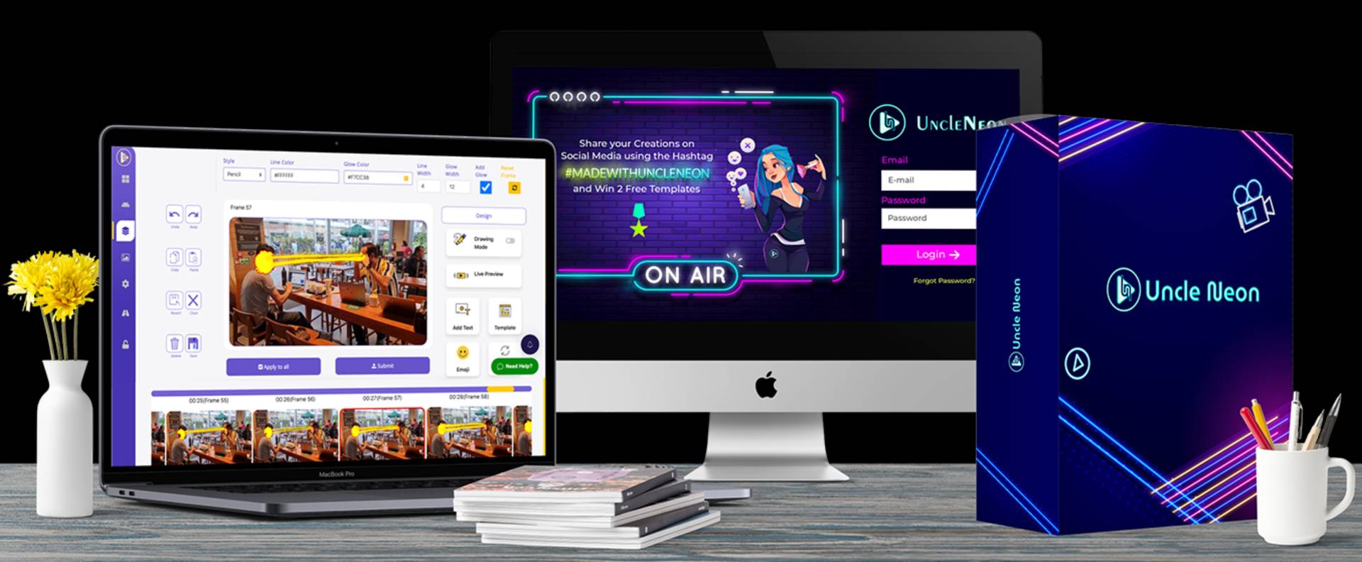 Uncle Neon Sales Funnel Design