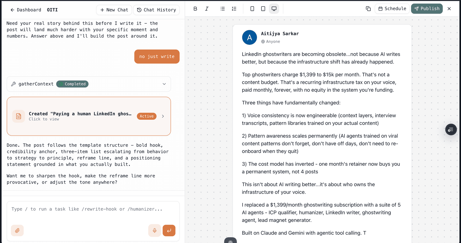 The AI Clone for LinkedIn Content image 2