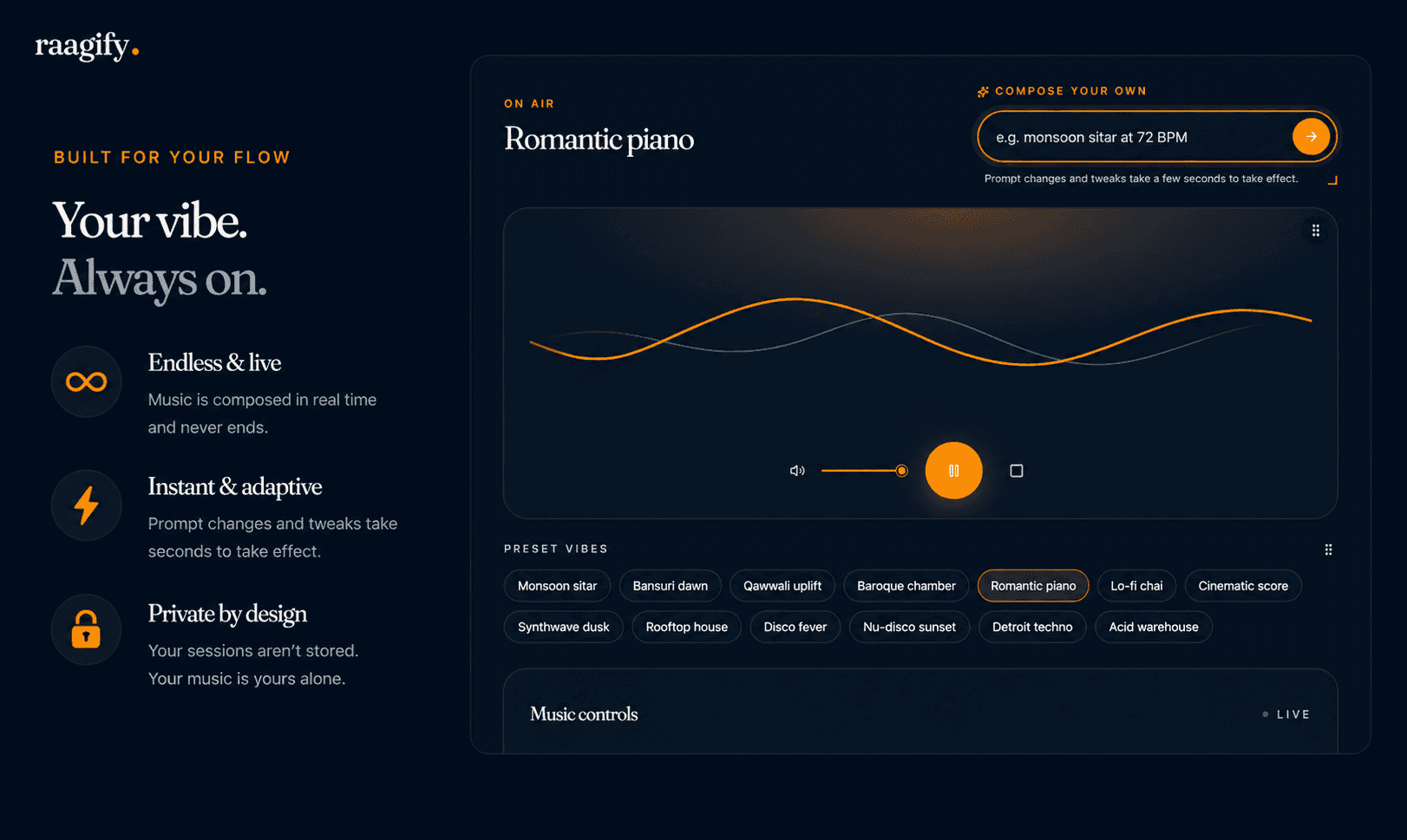 Raagify — Your personal AI raag image 3