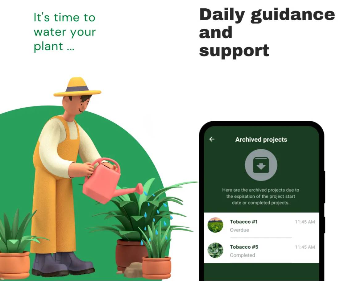 Startup Android app for farmers