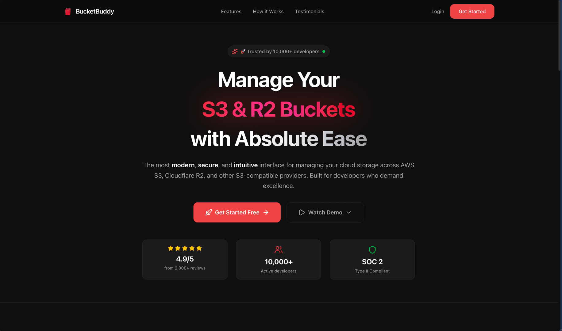 BucketBuddy - Modern Cloud Storage Management image 1