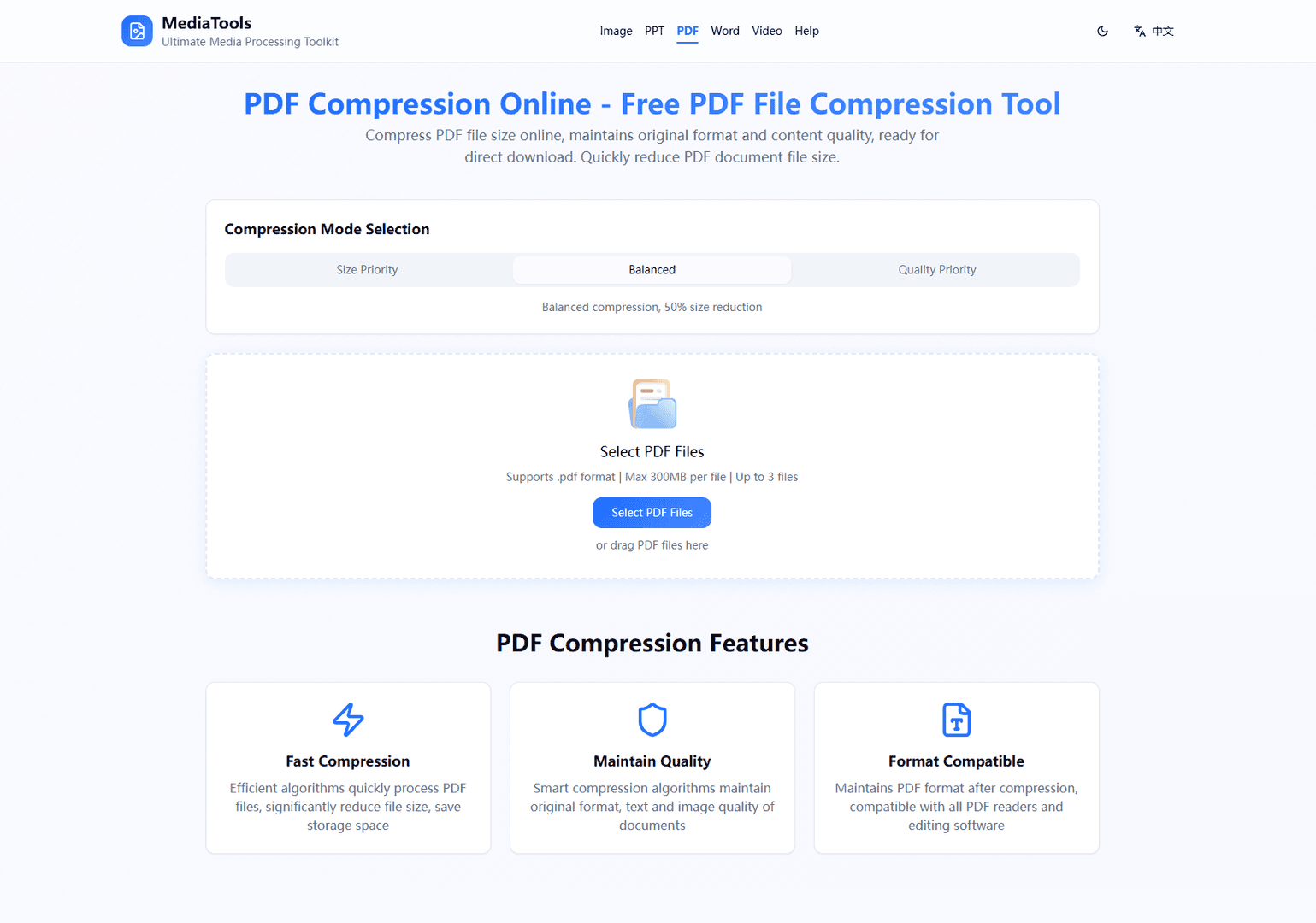 MediaTools - free online file compression too image 4