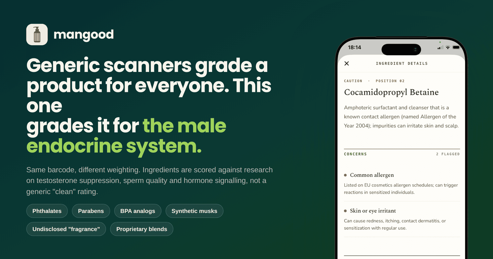 Mangood | Ingredient Scanner for Men image 2