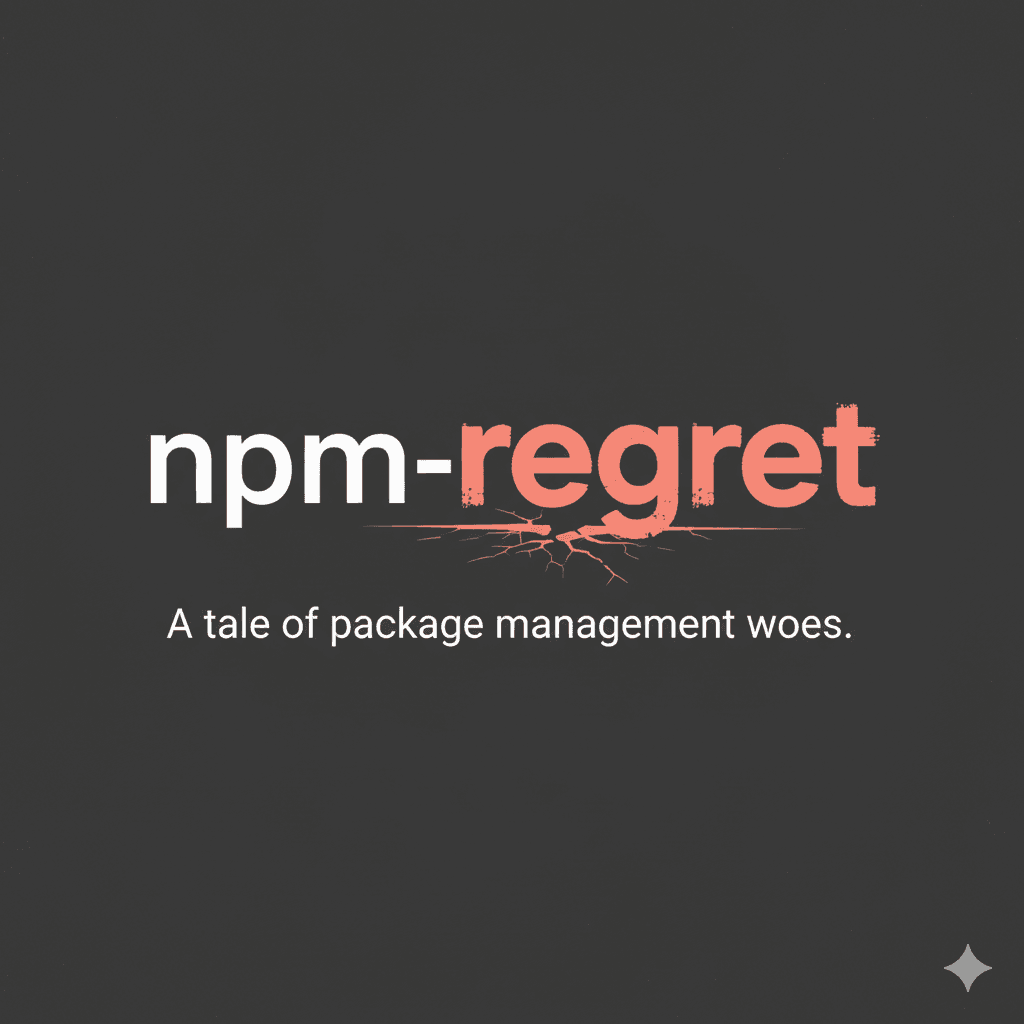 npm-regret