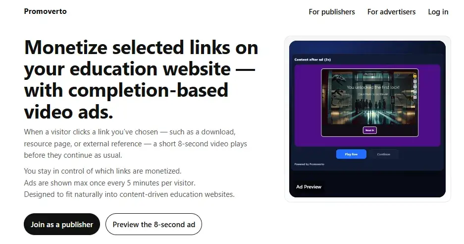 A Different Way to Monetize Education Websites (Without Banner Ads)