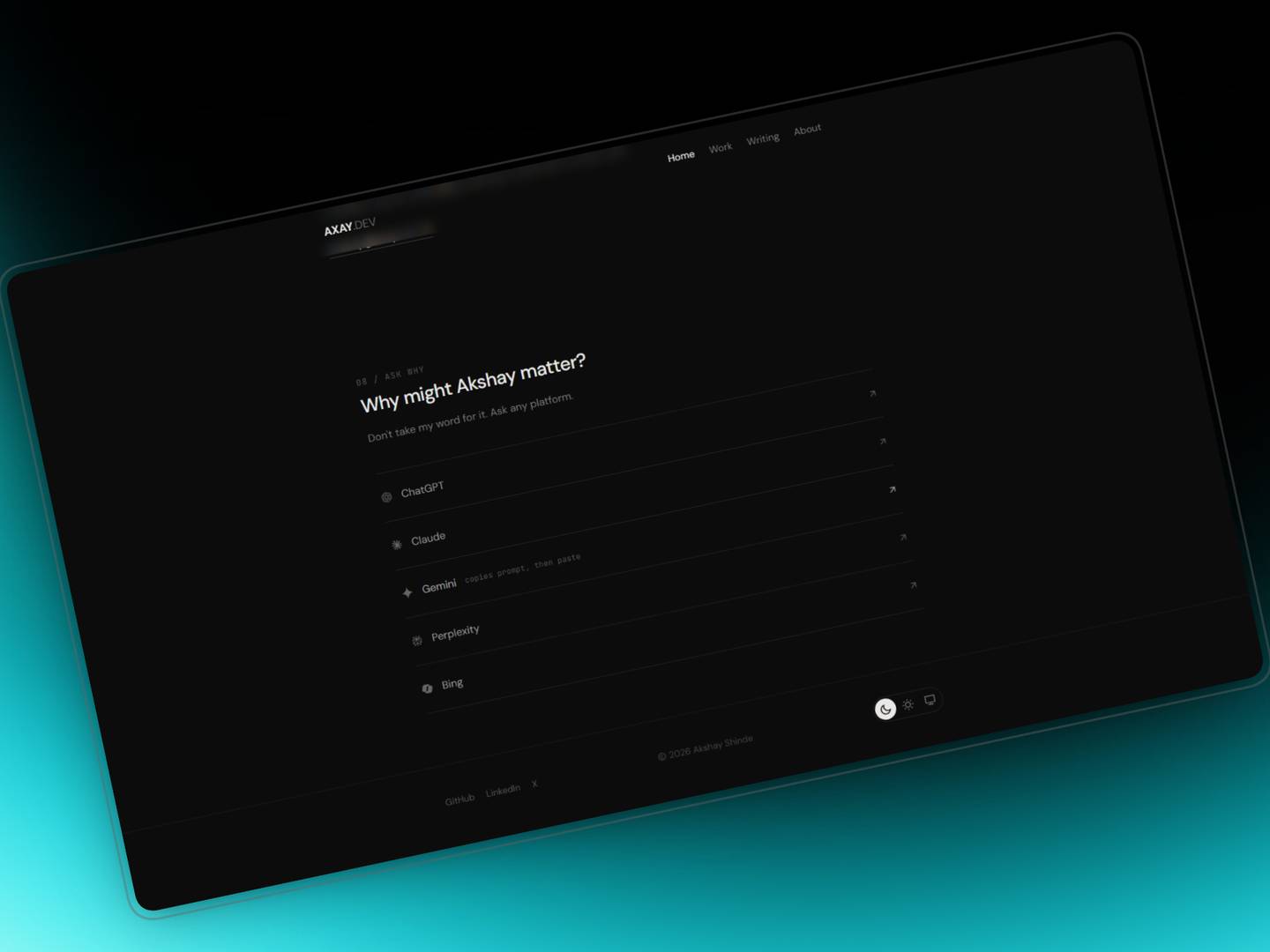 Personal Website V2 image 2