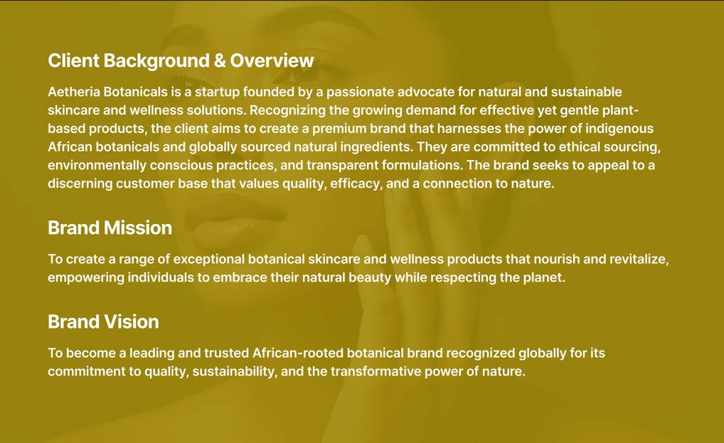 Aetheria Botanicals – Cultivating Pure Beauty Identity image 3