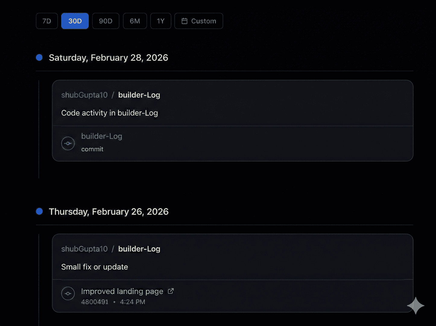 BuilderLog - Your Development Logbook image 2