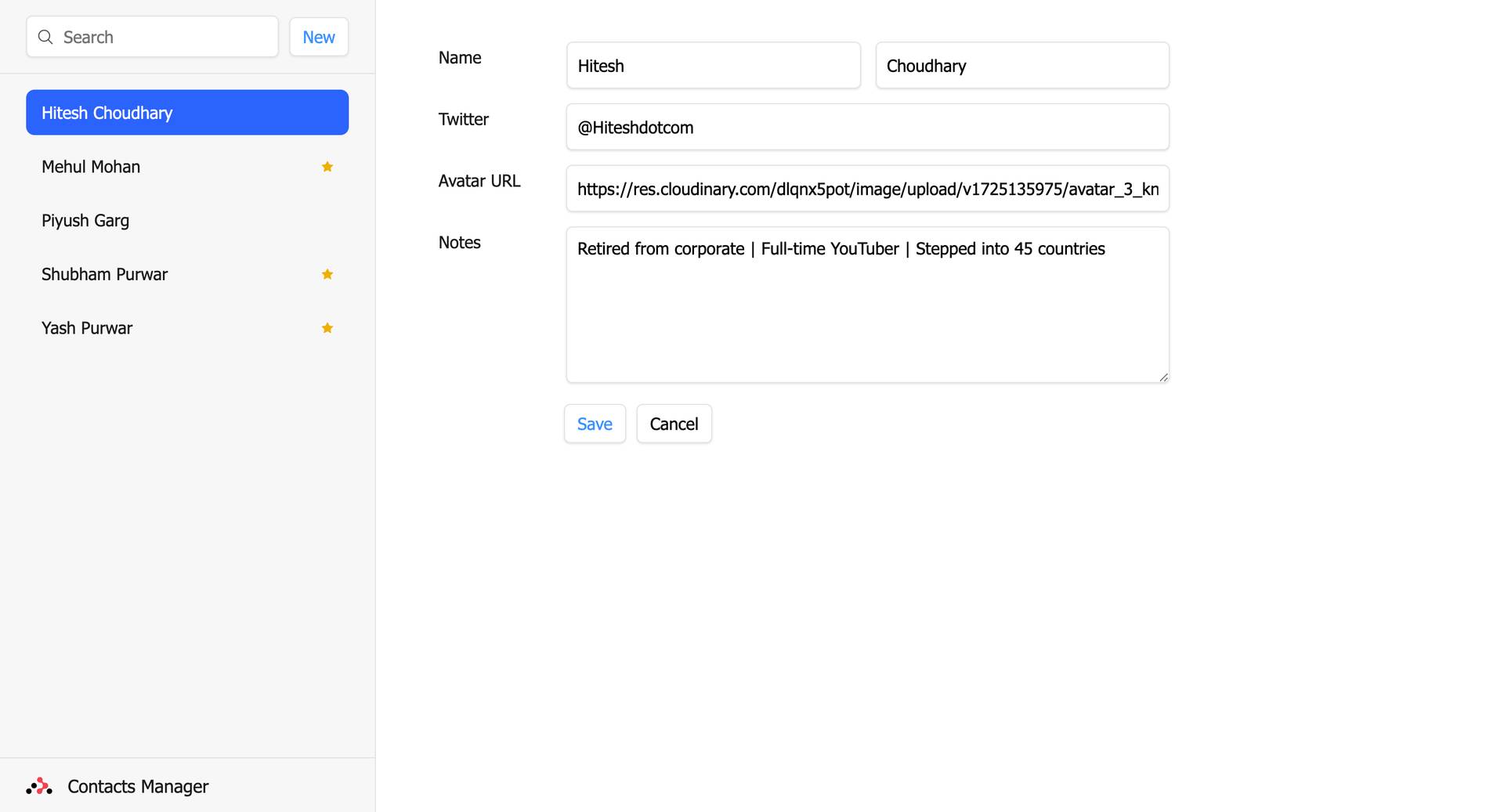 Contacts Manager image 4