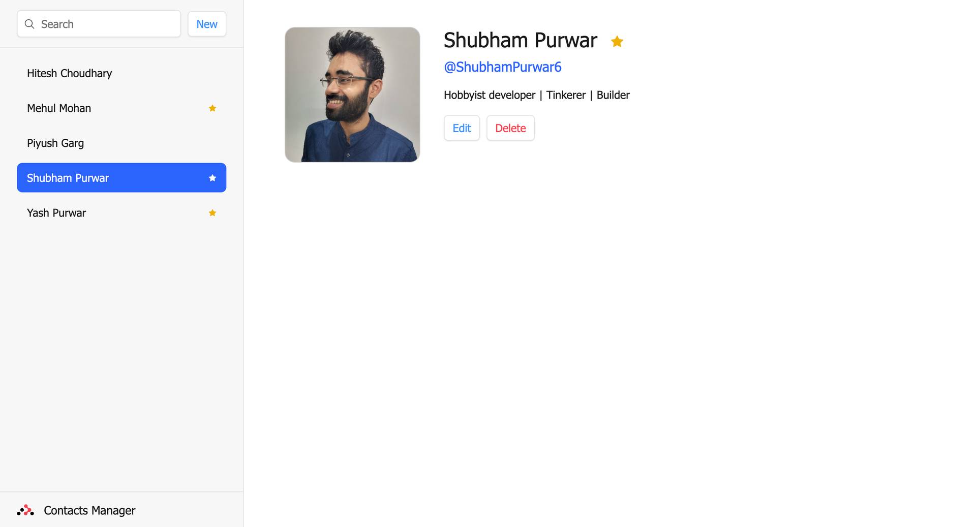 Contacts Manager image 2