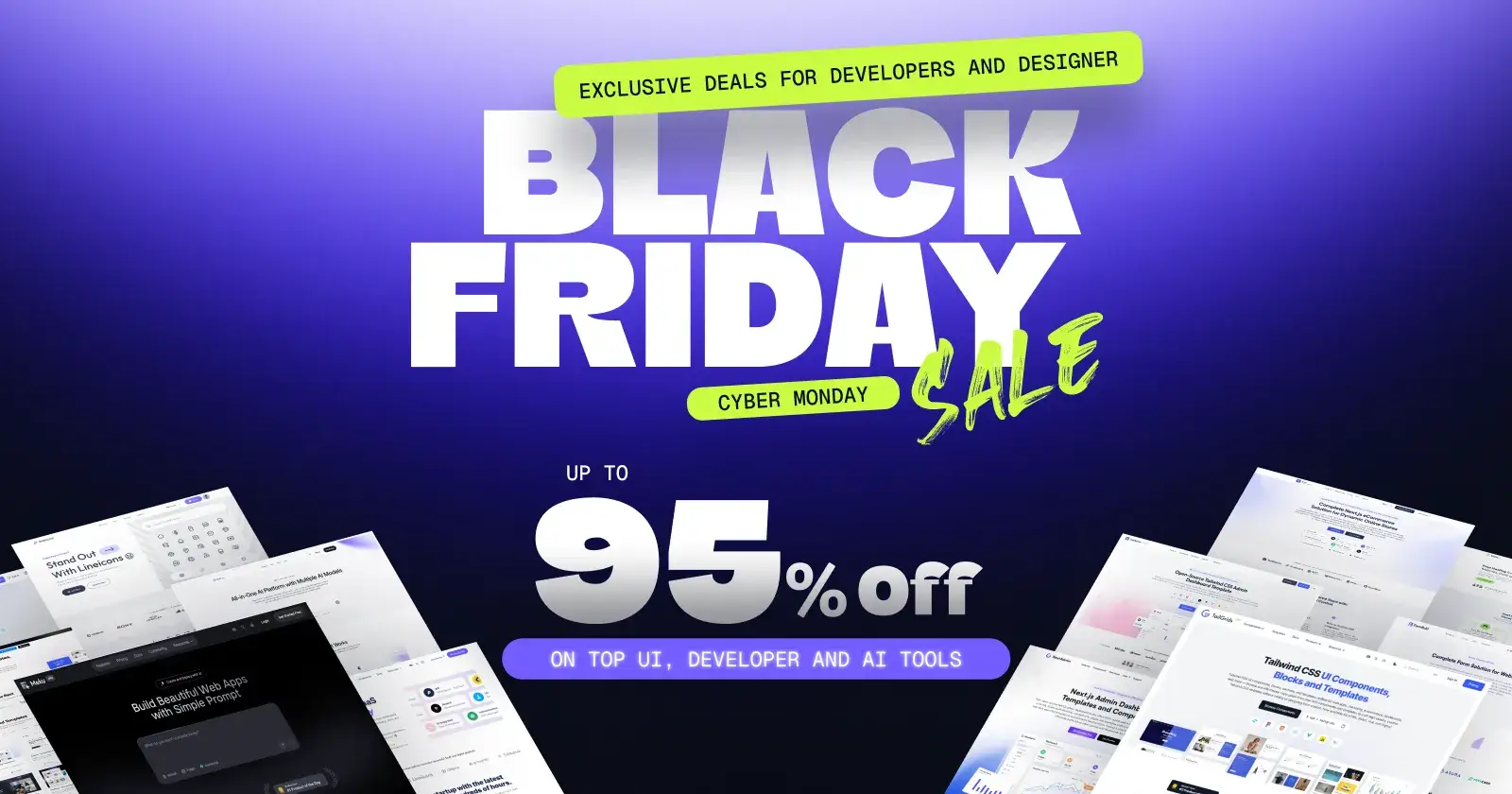 25+ Best Black Friday Deals in 2025 for Developers and Designers.