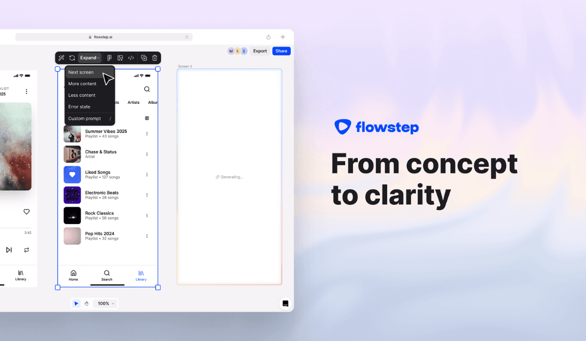 Flowstep: Your AI Design Assistant image 4
