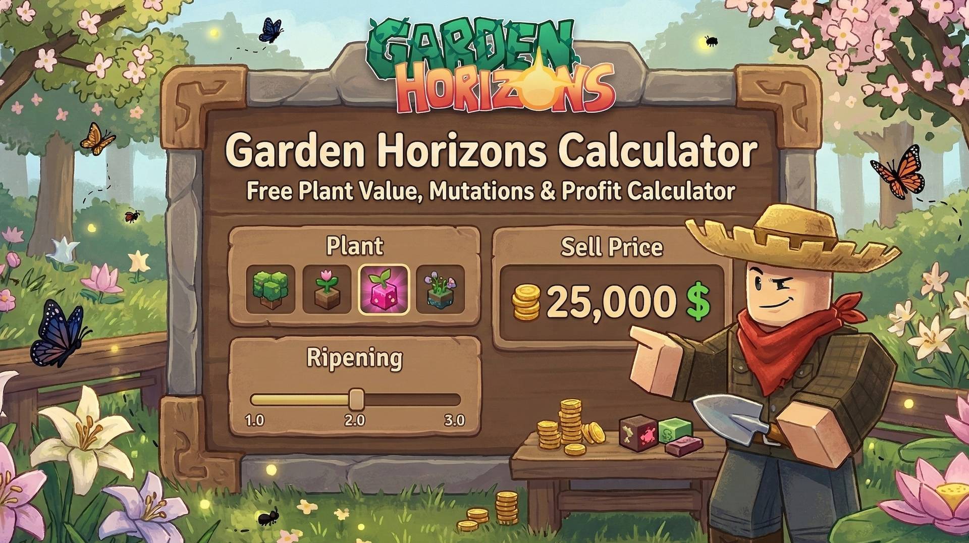 Garden Horizons Calculator image 1