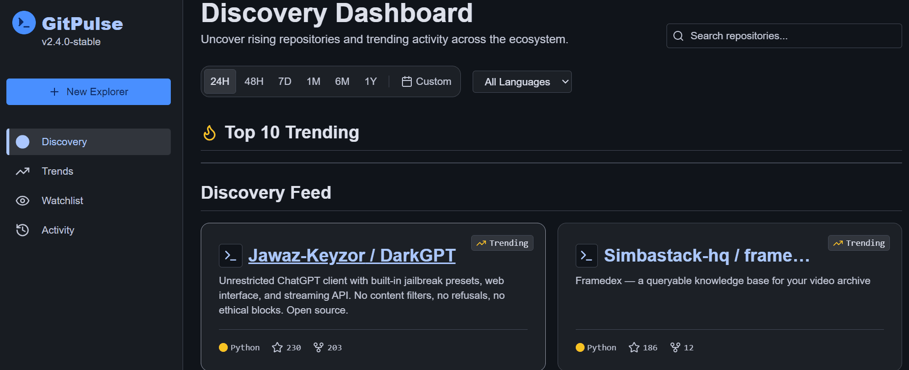 Gitpulse image 3