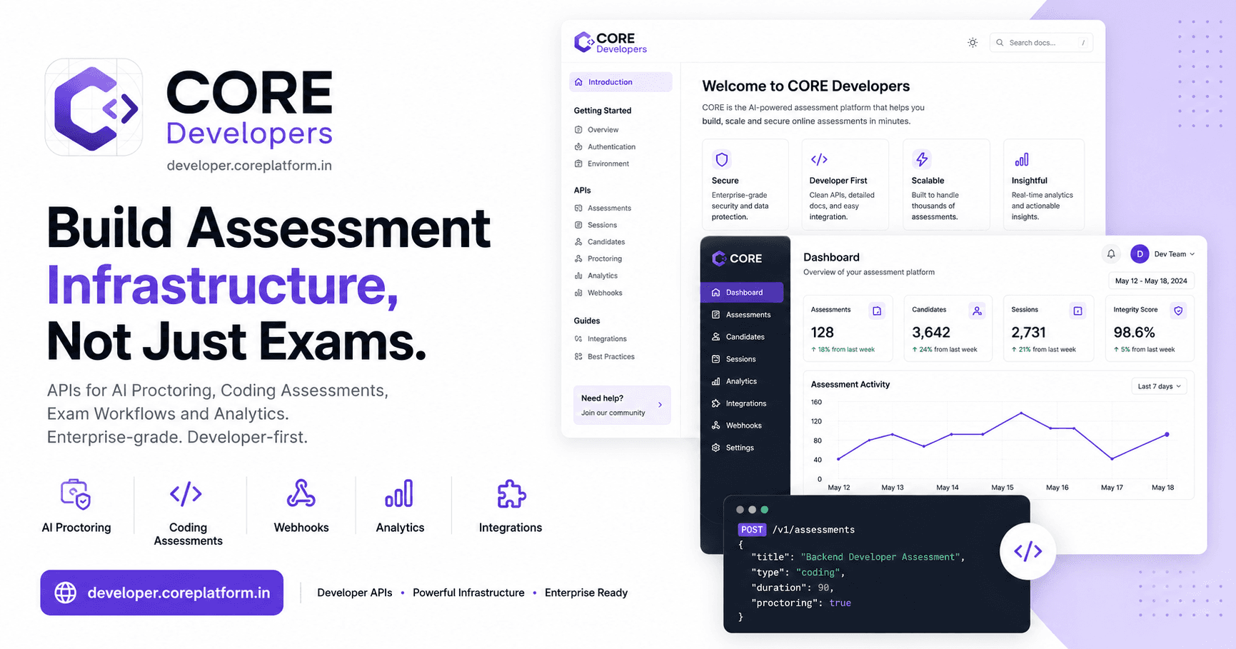 CORE Developer| Assessment Infrastructure API image 2