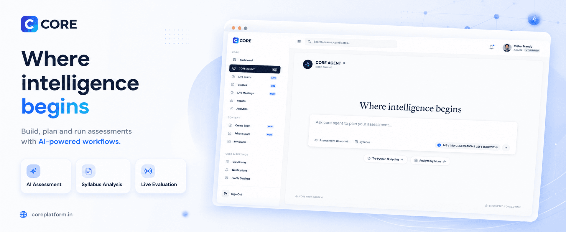 CORE Platform: Intelligent AI Assessment image 1