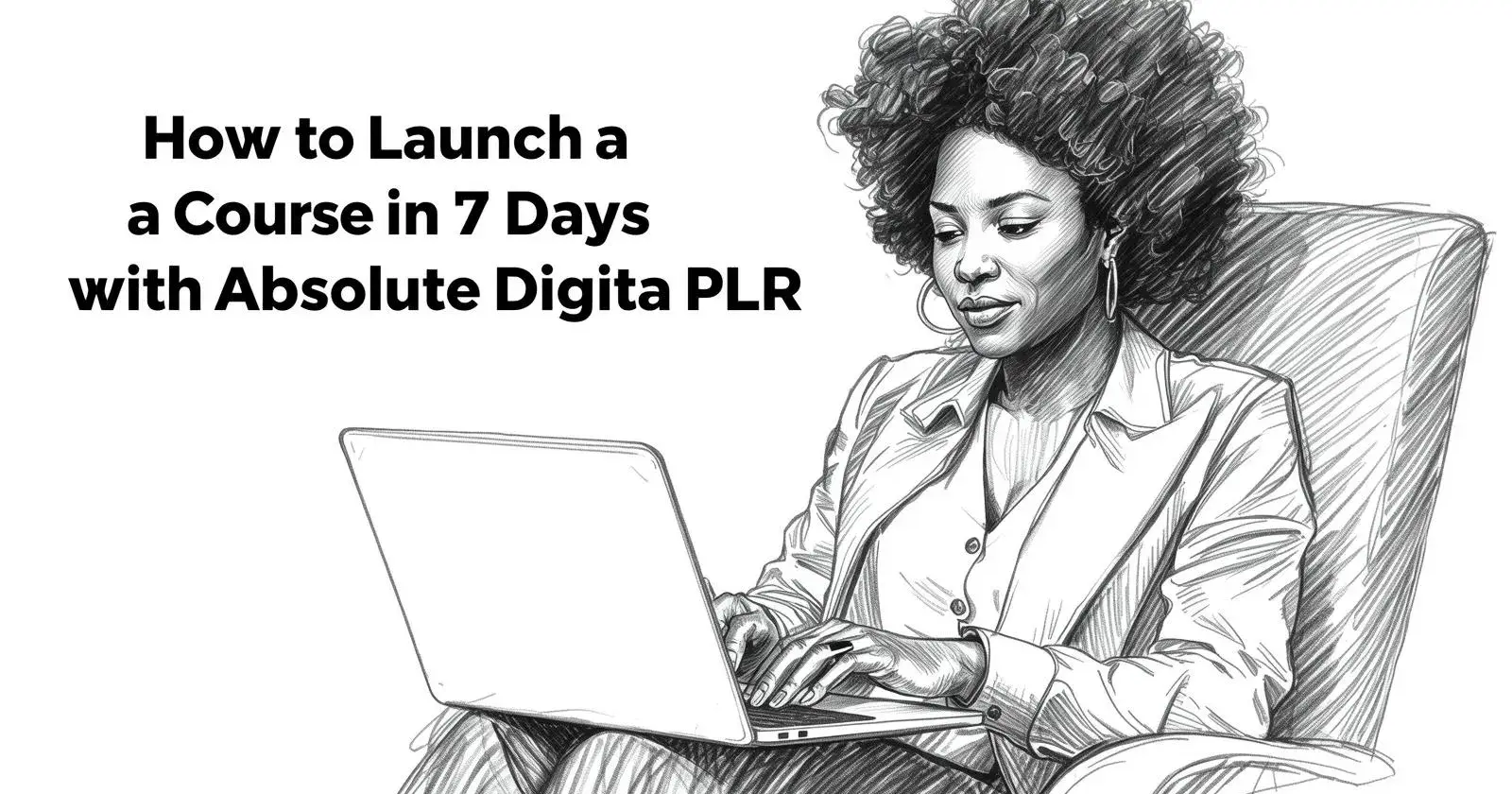 How to launch a course with Absolute Digita PLR in 7 Days 