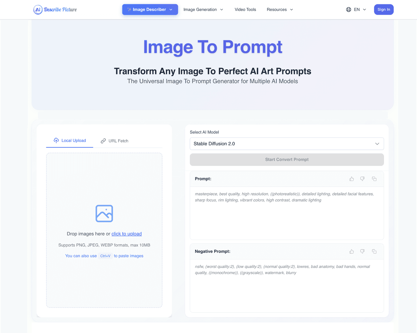 Image Describer screenshot 4