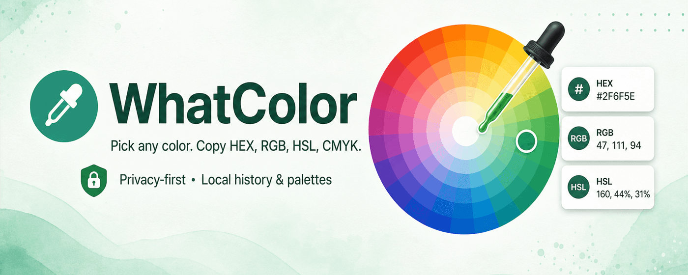 WhatColor - Color Picker & Eyedropper image 2