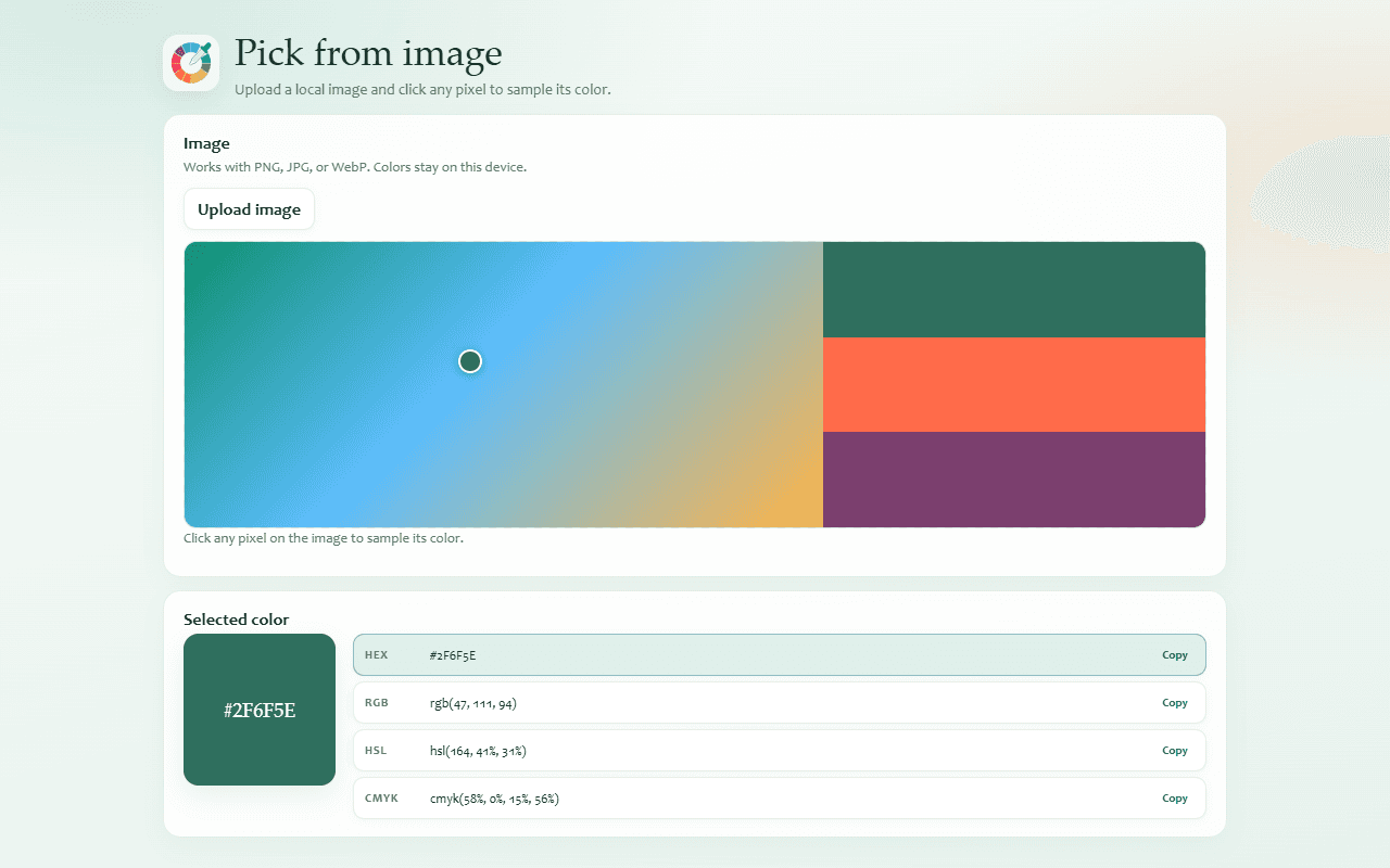 WhatColor - Color Picker & Eyedropper image 5