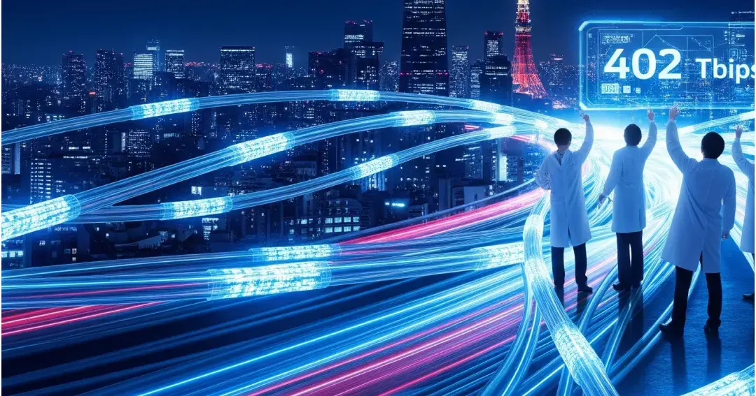 Japan achieves 402 Tbps internet speed, breaking its own world record