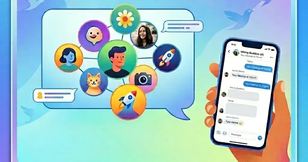 Bluesky launches group chats, as company shifts focus to community features