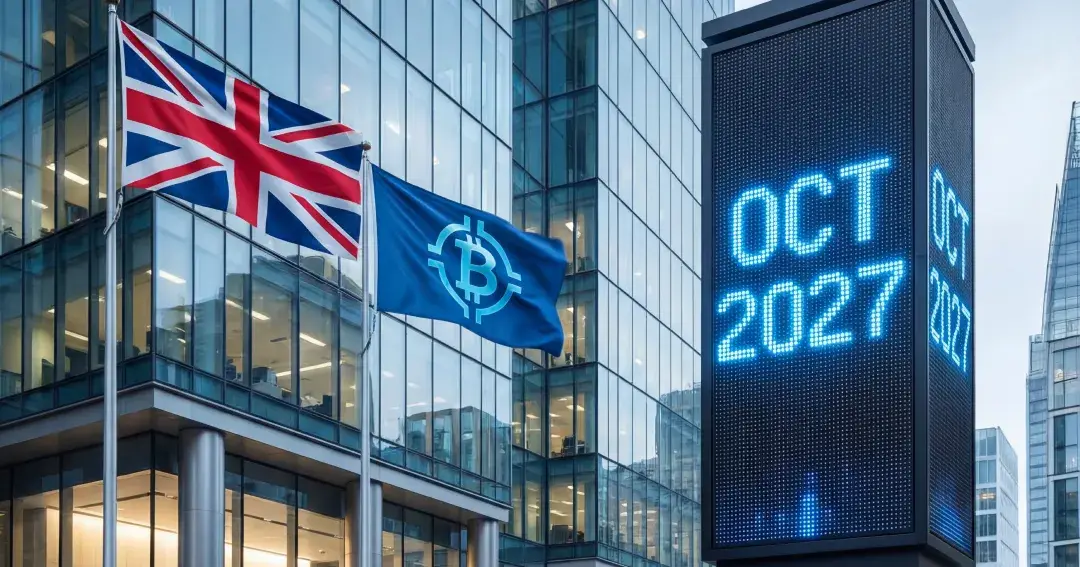 UK to Regulate Crypto Like Traditional Finance Starting October 2027