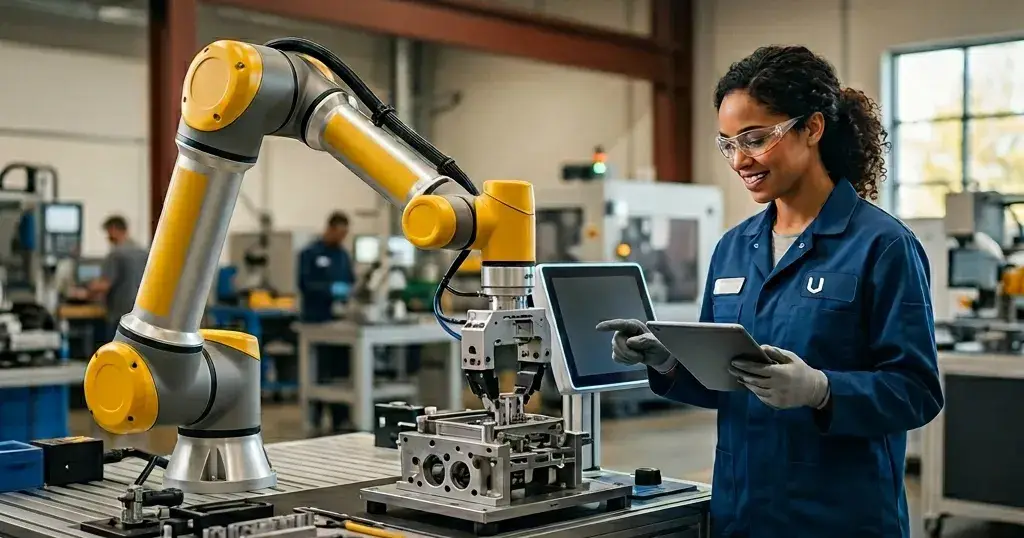 Robots can enhance manufacturing workers rather than replace them