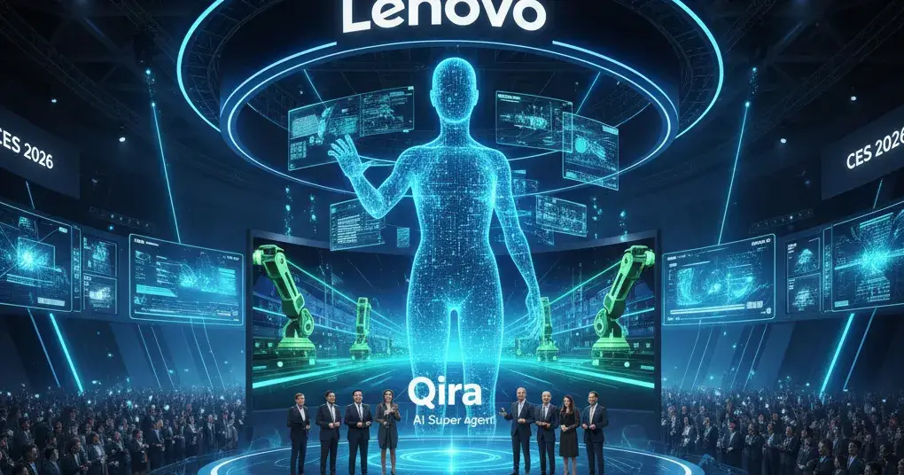Lenovo Unveils Qira AI Super Agent and Nvidia ‘Gigafactory’ Partnership at CES 2026
