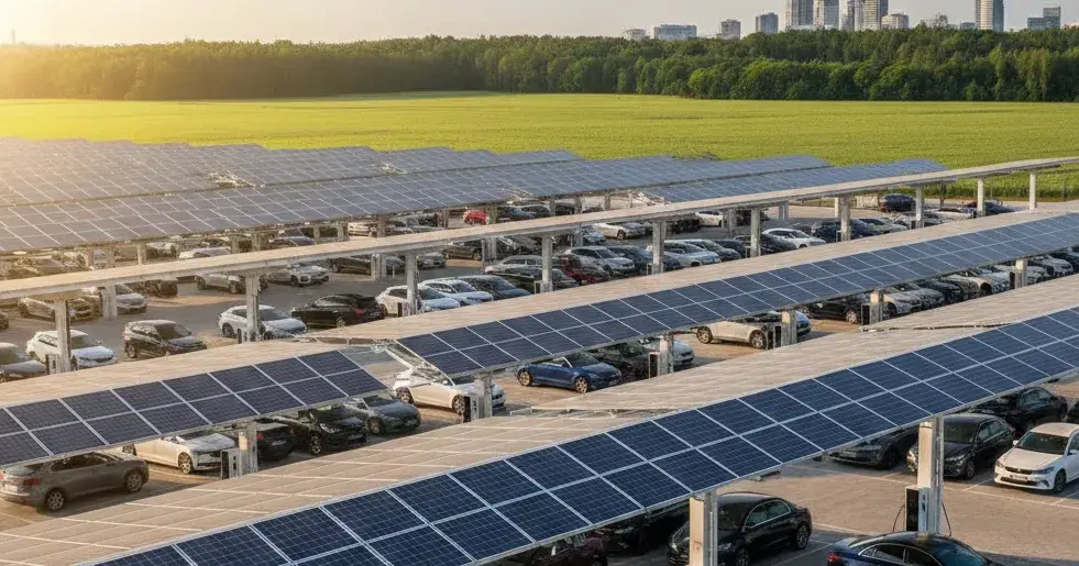 Beyond the Grid How Solar Canopies Protect Our Land and Power Our Cities