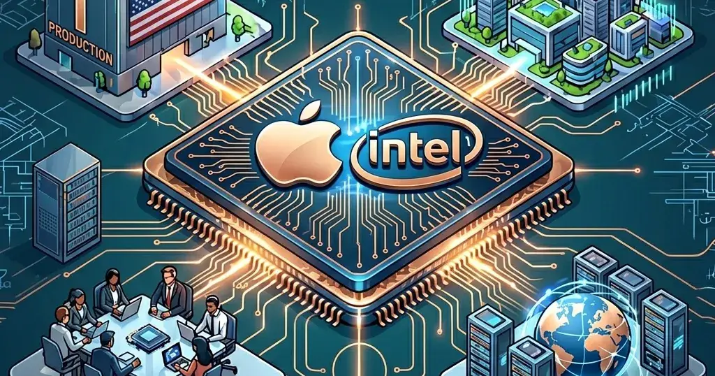 Trump Says Apple to Partner With Intel on US Chip Design and Production
