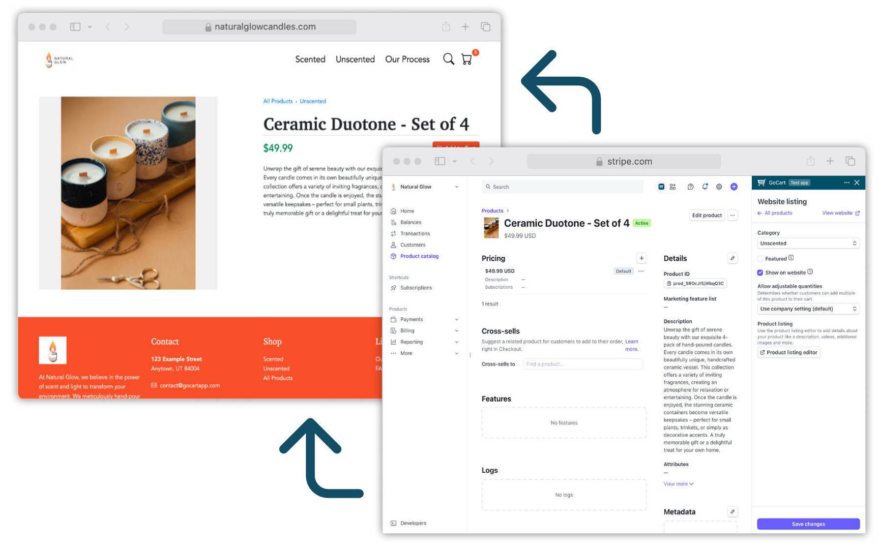 GoCart - A Website Builder for Stripe image 1