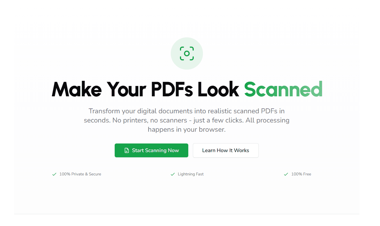 Make Your PDFs Look Scanned Online Free image 1