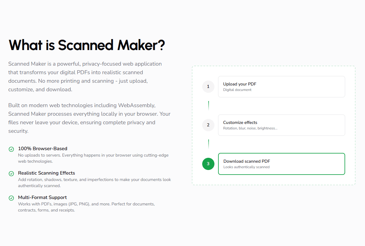 Make Your PDFs Look Scanned Online Free image 2