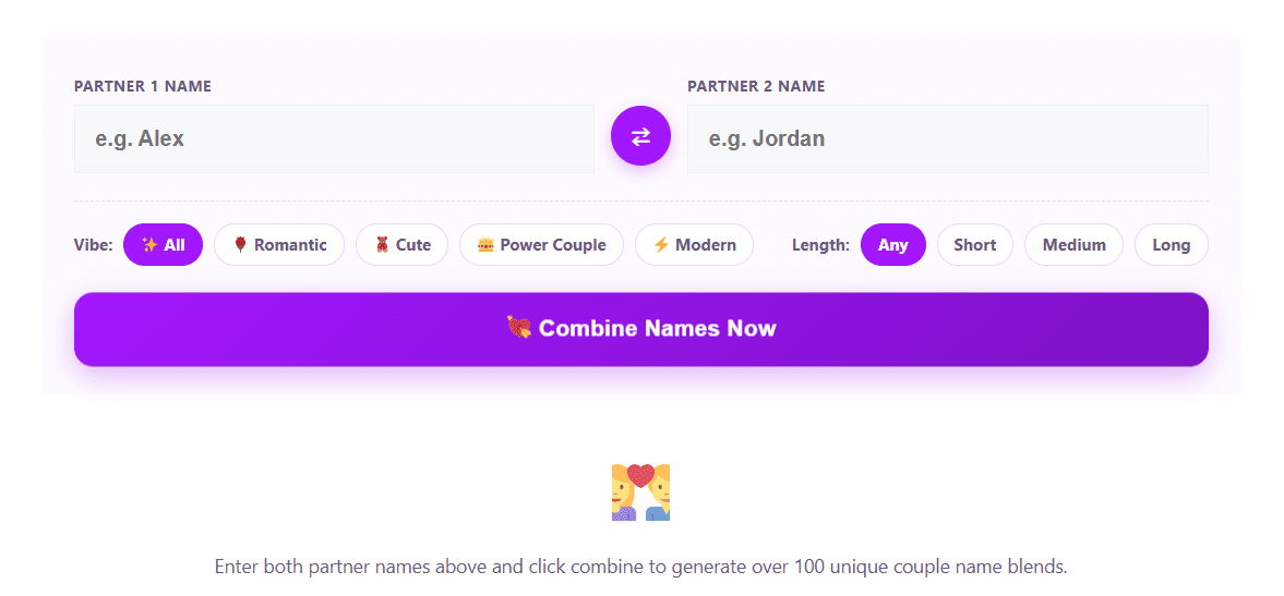 Stylish Combined Names image 1