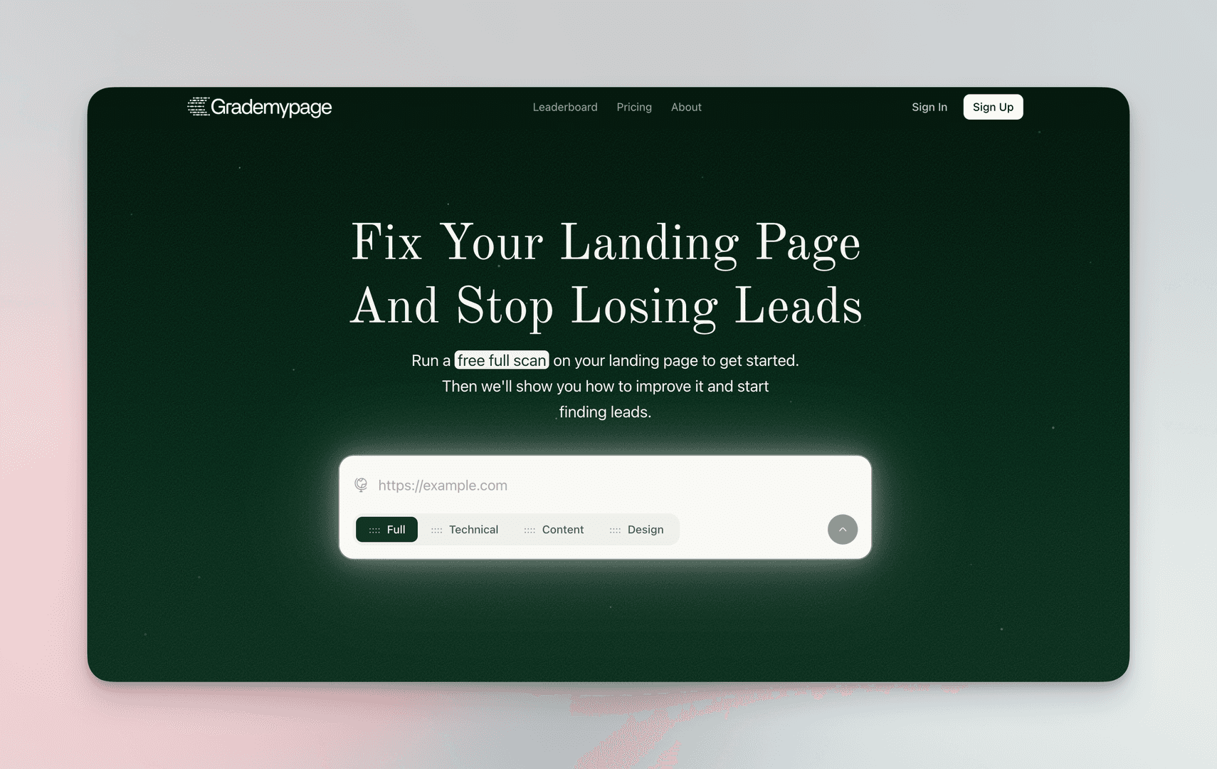 Grademypage — AI-Powered Landing Page Audits image 2