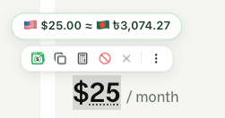FxPeek — Convert foreign prices image 4