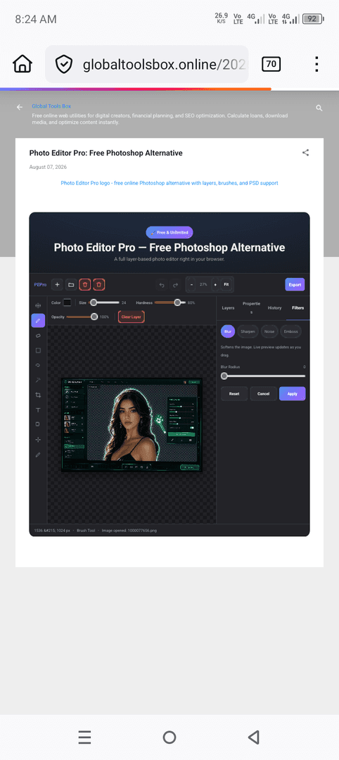 Photo Editor Pro: Photoshop Alternative image 4